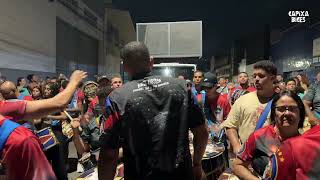 Bateria ÁGUIA FURIOSA (Boa Vista) no ensaio de rua em Cariacica - Carnaval Capixaba (22/01)