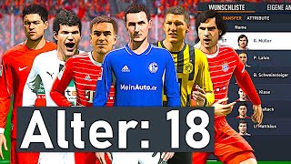 WENN ALLE DEUTSCHEN ICONS WIEDER 18 WÄREN !!! 🇩🇪😱 FIFA 23 Deutsche Icons Karriere Neu Simulation