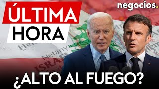 ÚLTIMA HORA | Biden y Macron anunciarán un alto el fuego entre Israel y Hezbolá próximamente