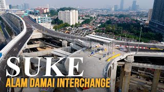SUKE Alam Damai Interchange, Cheras, Kuala Lumpur | Sungai Besi-Ulu Kelang Elevated Expressway SUKE