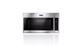 Maytag 2-cu ft Over-the-Range Microwave with Sensor Cooking and Speed Cook (Stainless Steel)