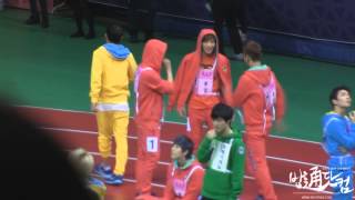 [밥통닷컴] 130128 아육대 B.A.P  :: 경보하는게 귀여워서 큰일이다