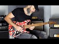 michael jackson beat it metal guitar cover by kfir ochaion evh guitars