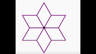 code a snowflake with Python turtle