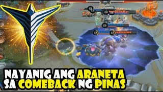 ARKANGEL COMEBACK LABAN SA OVERCLOCKERS [GAME 1] LOWER BRACKET SEMI FINALS HIGHLIGHTS