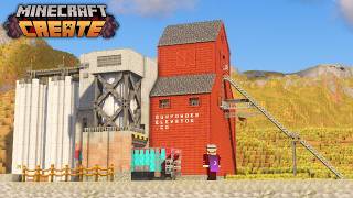 Producing INFINITE GUNPOWDER With Create Mod