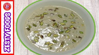 Talbina - A Sweet Dish (Pudding) Made with Barley & Dates  | Jo Ki Kheer | Zesty Foods with MJM | ZF