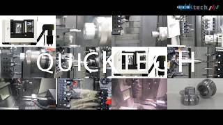 Quicktech i42 Ultimate Twin Spindle Mill/Turn Center is FAST!