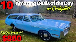 10 Unbelievable Craigslist Finds You Can't Miss Today!