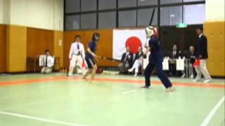 女子グラチャン戦決勝　2008年全日本学生スポーツチャンバラ選手権