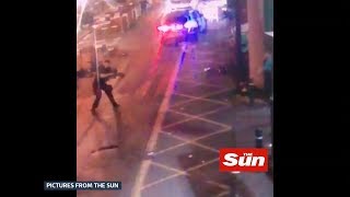 New footage emerges of London Bridge attack