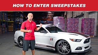 How to Enter the Hurst Elite Series Mustang GT Sweepstakes