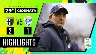 Parma vs Brescia 2-1 | Ancora Del Prato nel finale: il Parma vola | HIGHLIGHTS SERIE BKT 2023 - 2024