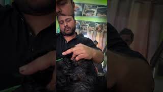 Curly To Straight Hair Men In 2024 | Hair Style Only 40 Rupees 🦱 | #hairstyle #haircaretips #viral