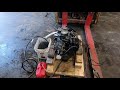 yanmar 1gm10 9hp marine engine demo run for sale