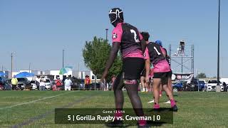 Gorilla Rugby vs Caveman, U14 Elite, NAI Salt Lake 7's 2023