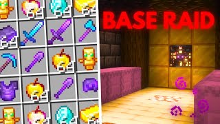 OP 200+ SPAWNERS Base Raid On DONUT SMP | How To Find Crazy Bases On Donut SMP | Base Raid 1