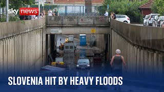 Slovenia: Heavy rains cause flash floods and landslides in parts of country