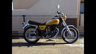 SR400(1JR-333)エンジン始動確認動画