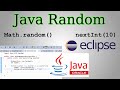 Java Random Tutorial (Math.random() vs Random Class nextInt() nextDouble() )