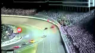 NASCAR - 2003 Lowe's UAW-GM 500 - Dale Earnhardt and Jeff Gordon Receive Tribute Laps