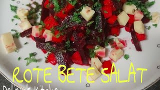 ROTE BETE, KÄSE, ÄPFEL SALAT// SALAT RED BIT, KEJU,BAWANG