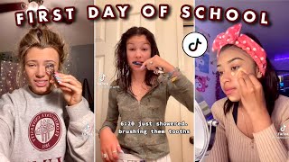 GRWM For The First Day Of School 💅🏻🧖🏻‍♀️|| 2021