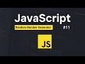 Random Number Generator in JS | JavaScript Course for Beginners | #11