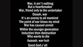 War - Edwin Starr with lyrics