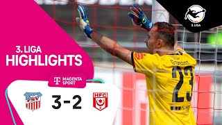 FSV Zwickau - Hallescher FC | Highlights 3. Liga 22/23