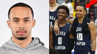 Where’s Bronny James's High school Teammate?