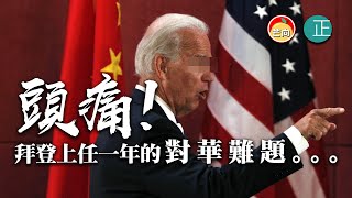 20211225B 頭痛！拜登上任一年的對華難題⋯⋯