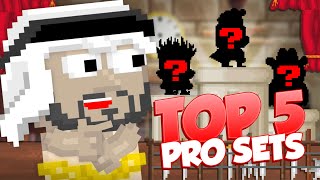 Growtopia | Top 5 Pro Sets! (MUST WATCH)