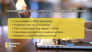 Florida Foreclosure Laws Explained