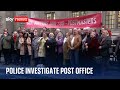 Police investigate Post Office over potential fraud offences after subpostmasters scandal