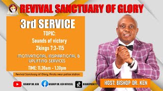 Bishop Dr. Ken || 3rd church Service || Topic: Sounds of victory || 23rd February, 2025