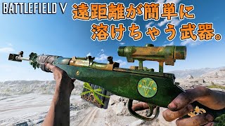 【BFV BF5】遠距離が簡単に溶けちゃう武器。/突撃兵武器「Gewehr 43」【実況】