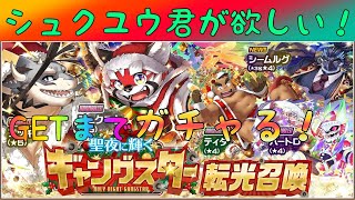 クリスマス！シュクユウ狙いで出るまでガチャ！【放サモ】