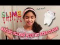 MAKING SLIME WITH MY EYES CLOSE | Kayla Silly Channel #slime #kidsyoutube