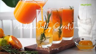 [ HUROM H200 ] Mandarin Jelly Carrot Juice (Vitamin Bomb Juice!)