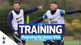 Preparing for Aston Villa! | Training at Hotspur Way
