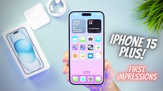 iPhone 15 Plus First Impressions! The Battery KING!!!