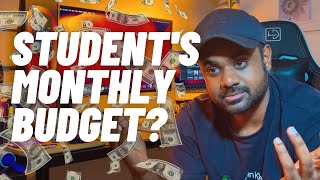 Realistic monthly expense for students in Canada | Tamil Canada Vlog |