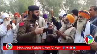 Beautiful Voice & Style | Punjab police | Won the Hearts | Sikh pilgrims | birthday Baba Guru Nanak