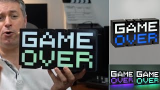 Lampe geek gamer LED RGB \