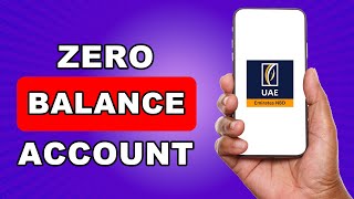 How to open zero balance account in Emirates NBD | Zero Balance Account in UAE