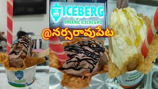 Iceberg Organic Icecreams l Narasaraopet l Street Food l Making l Summer Special Food l