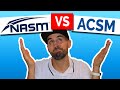 NASM or ACSM 2023? - Which Personal Training Certification is Better?