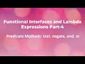 Java Functional Interfaces and Lambda Expressions-4