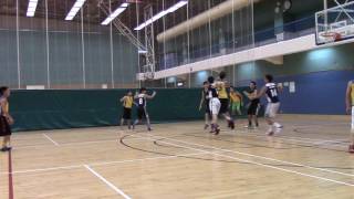 第一屆馬青籃球聯賽WEEKEND Brothers (Yellow) VS 恒生管理學院 (藍) 第二節